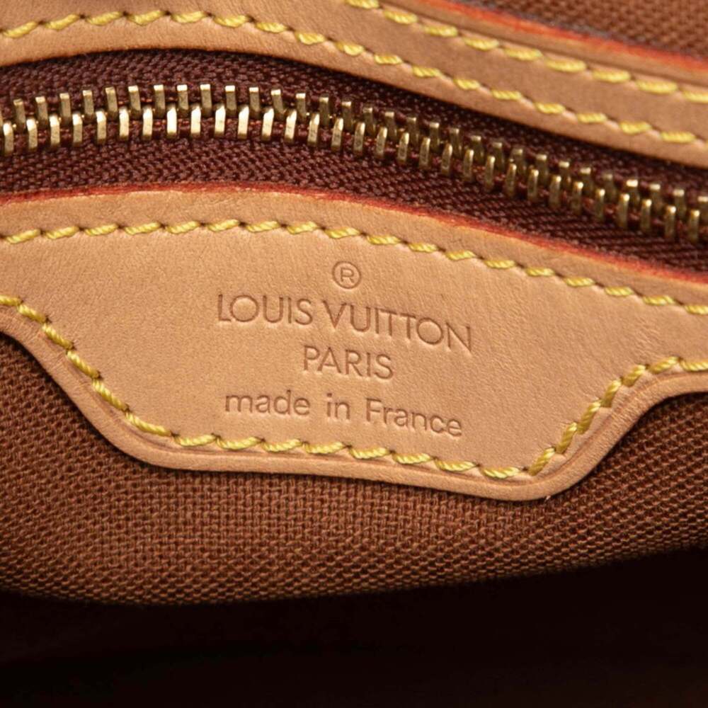 LOUIS VUITTON Brown Monogram Leather Mini Looping Shoulder Bag - Picture 5 of 6